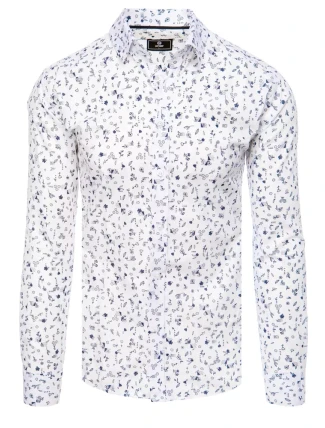 Pánská bílá košile FashionStreet DX2435