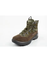 Aku Cimon Gore-tex pánská trekingová sportovní obuv kožená zeleno-hnědá