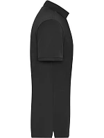 Daiber JN 1806 Pánské pracovní elastické bio polo - Solid 02.1806 black Daiber JN 1806 Pánské pracovní elastické bio polo - Solid 02.1806 black