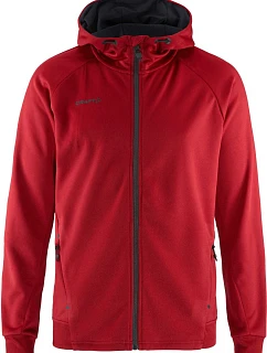 Craft Corporate ADV Unify Hoodie Jacket M Pánská bunda s kapucí 81.9132 bright red