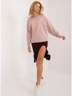 Mikina D10088BC02656A tmavě růžová