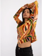 Halenka DHJ BZ 6033.21P tmavě žlutá