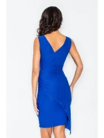 Šaty Beatrice M053 Modrá - Figl Šaty Beatrice M053 Modrá - Figl