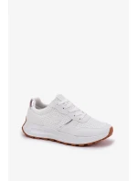 Dámské tenisky na platformě Big Star Hi-Poly System – bílé