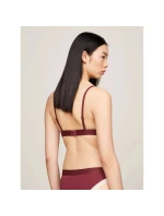 Dámská podprsenka UW0UW04750 VLP vínová - Tommy Hilfiger Dámská podprsenka UW0UW04750 VLP vínová - Tommy Hilfiger