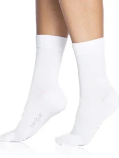 Dámské bambusové ponožky BAMBUS LADIES COMFORT SOCKS - BELLINDA - bílá