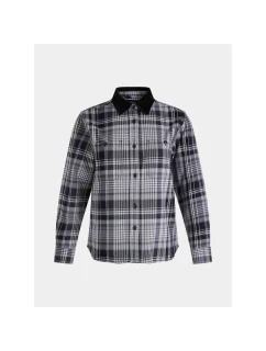 Košile Peak Performance W Heavy Cotton Shirt black check
