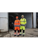 Result R 327X Bezpečnostní cargo kalhoty 30.327X fluorescent yellow Result R 327X Bezpečnostní cargo kalhoty 30.327X fluorescent yellow