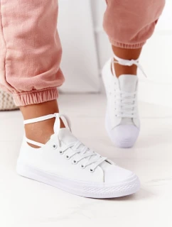 Klasické Dámské Tenisky Bílé Omerta