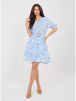 Šaty D74516M30485A světle modré Šaty D74516M30485A světle modré