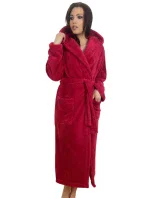 Dlouhý dámský župan s kapucí 807 LUNA II Dlouhý dámský župan s kapucí 807 LUNA II