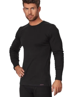 Pánské tričko 214 Authentic black - CORNETTE