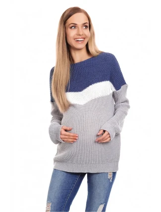 Těhotenský svetr model 132024 PeeKaBoo Těhotenský svetr model 132024 PeeKaBoo