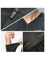 Rockbros YDCX008 Cyklistický dres s dlouhým rukávem Diamond velikost L - černý