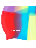 Silikonová plavecká čepice Crowell Multi-Flame-10 Silikonová plavecká čepice Crowell Multi-Flame-10