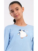 Dětské pyžamo dlouhé Tučňák