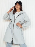 Dámská bunda parka WOLINA šedá FashionStreet TY4153 Dámská bunda parka WOLINA šedá FashionStreet TY4153