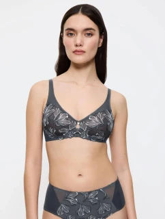 Dámská podprsenkaWild Iris Florale N - šedá 3286 - TRIUMPH
