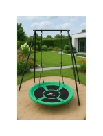 ZAHRADNÍ HOUPAČKA ČAPÍ HNÍZDO 110CM XXXL ZELENÁ