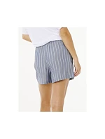 Dámské šortky RIP CURL Beach Days Pinstripe Short, modré