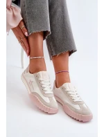 Nízké dámské tenisky Big Star NN274868 růžové