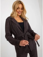 Dámská bunda LK MA 507802.22 tmavě šedá - FPrice Dámská bunda LK MA 507802.22 tmavě šedá - FPrice