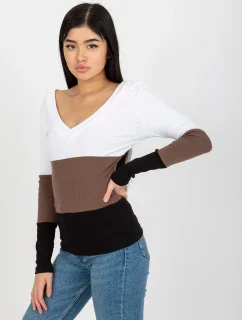 Halenka RV BZ 8429.35X bílá a černá