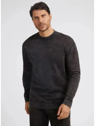 Pánská mikina Z2BQ11FL04D JBLK černá - Guess Pánská mikina Z2BQ11FL04D JBLK černá - Guess