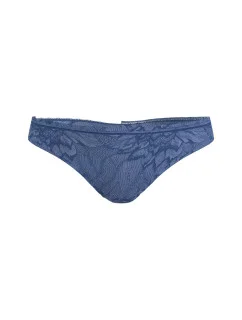 Dámská tanga 000QF6397E CKO modré - Calvin Klein