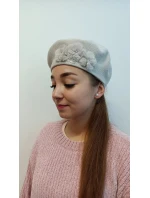 Dámský baret Alaska beżový - Kamea Dámský baret Alaska beżový - Kamea