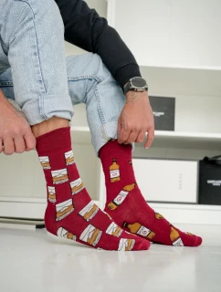 Milena Avangard 0125-074 Whisky nesladěné ponožky 39-46