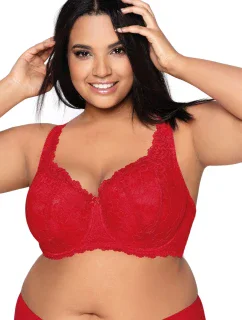Dámská podprsenka 053/22 Carmela red plus - MAT