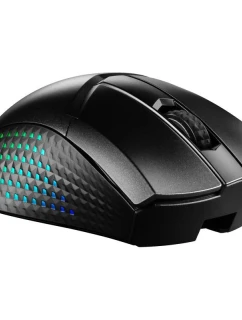 MSI CLUTCH GM51 LIGHTWEIGHT WIRELESS Herní myš pravostranná RF bezdrátová + Bluetooth + USB Type-C optická 26000 DPI