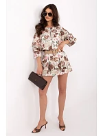 Kraťasy s sukňovou dolní částí model 226631 Italy Moda