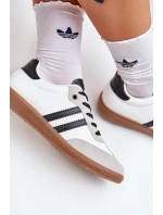 Nízké Tenisky Dámské Bílá-Černá Loredis