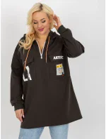 Mikina RV BL 8258.34 tmavá khaki Mikina RV BL 8258.34 tmavá khaki