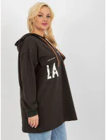 Mikina RV BL 8258.34 tmavá khaki Mikina RV BL 8258.34 tmavá khaki