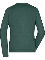 Daiber JN 660 Dámský pletený cardigan s výstřihem do V 02.0660 forest green Daiber JN 660 Dámský pletený cardigan s výstřihem do V 02.0660 forest green