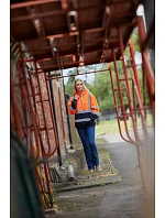 Yoko HVK 05 Hi-Vis mikina s kapucí 79.VK05 hi vis yellow Yoko HVK 05 Hi-Vis mikina s kapucí 79.VK05 hi vis yellow