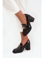 Polobotky na podpatku  model 217842 Step in style