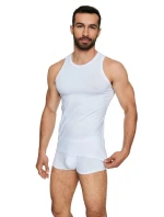 Pánský nátělník 19776 Red line white - HENDERSON