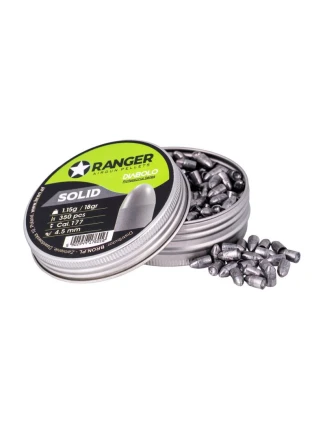 RANGER 4,5 mm RANGER Diabolo Professional Solid semi-round 350 ks. 1,15 g