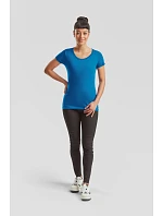 Fruit of the Loom Lady-Fit Iconic 195 T Dámské tričko z těžké bavlny 16.1424 navy