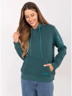 Mikina D10600BI02690A7NO mořská barva