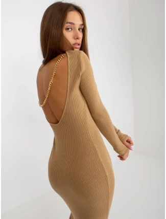 NM SK NG 2307 šaty.06X velbloud NM SK NG 2307 šaty.06X velbloud