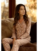 Cornette 482/434 Smile 4 l/r 3XL-5XL dámské rozepínací pyžamo Cornette 482/434 Smile 4 l/r 3XL-5XL dámské rozepínací pyžamo