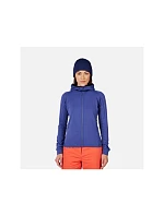 Dámská mikina ROSSIGNOL W Mid Layer Thin Fz, modrá Dámská mikina ROSSIGNOL W Mid Layer Thin Fz, modrá