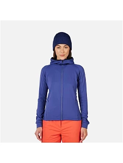 Dámská mikina ROSSIGNOL W Mid Layer Thin Fz, modrá
