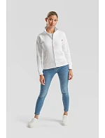 Fruit of the Loom Premium Lady-Fit Sweat Jacket Dámská mikina 16.2116 heather grey Fruit of the Loom Premium Lady-Fit Sweat Jacket Dámská mikina 16.2116 heather grey