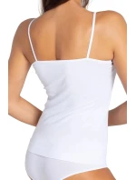 Dámská košilka Seamless cotton camisole 2405s Bílá - GATTA Dámská košilka Seamless cotton camisole 2405s Bílá - GATTA